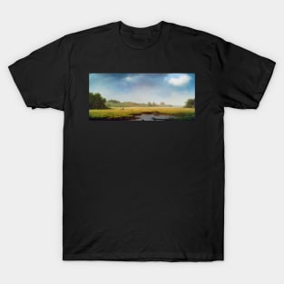 A cloudy day, Rhode Island by Martin Johnson Head T-Shirt